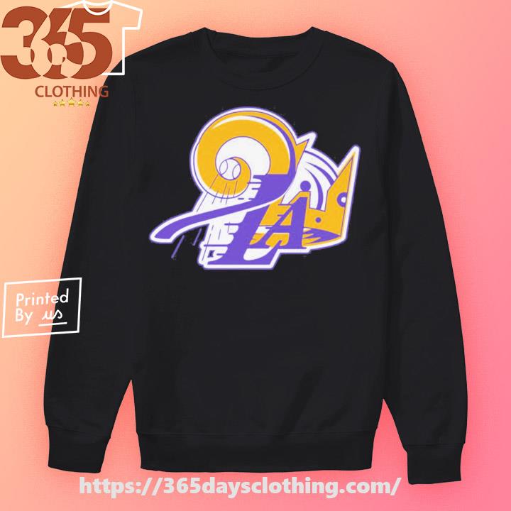 Los Angeles Dodgers Lakers Kings logo mashup shirt, hoodie, sweater, long  sleeve and tank top