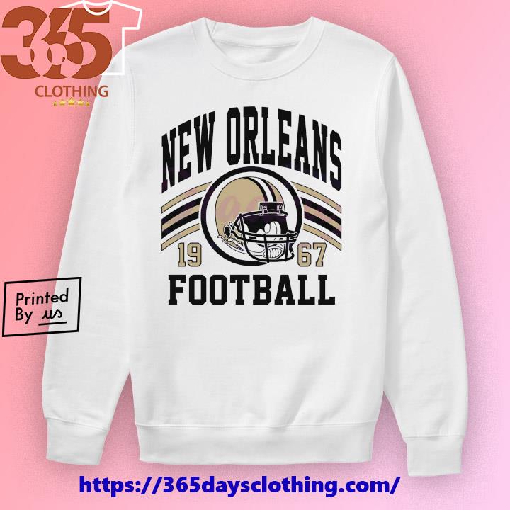 New Orleans Saints Vintage Nfl Football Printed T Shirt by 