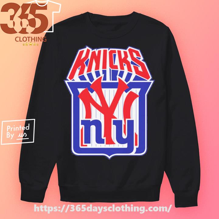 Official new York Yankees Giants Knicks logo mashup shirt, hoodie, sweater,  long sleeve and tank top