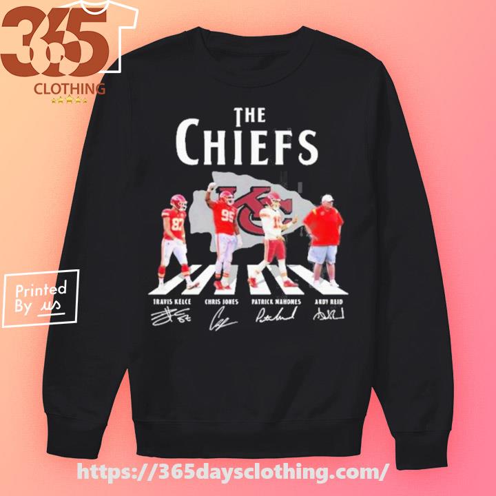 Official The Kansas City Chiefs Abbey Road Signatures 2023 New shirt,  hoodie, sweater, long sleeve and tank top