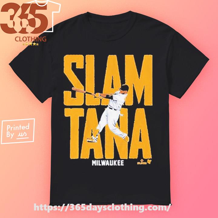 Carlos Santana Slamtana Milwaukee Brewers T-Shirt