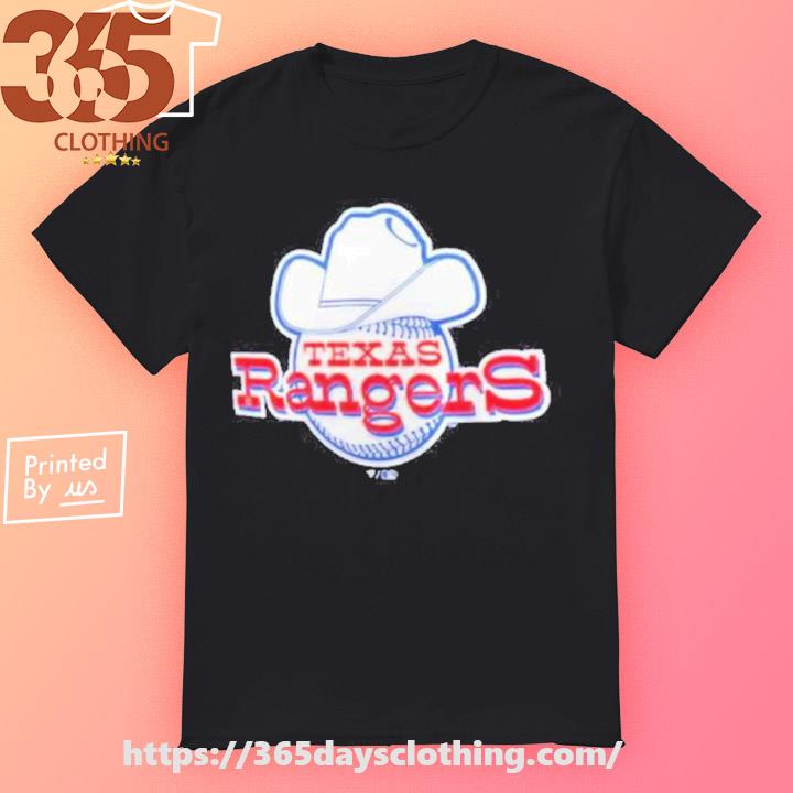 Official Texas Rangers Cooperstown Collection Forbes Team Logo T