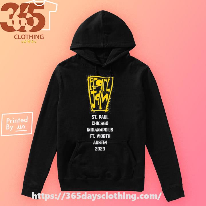 Announces Tour Shirt Pearl Jam 2023 Hoodie T-Shirt - AnniversaryTrending