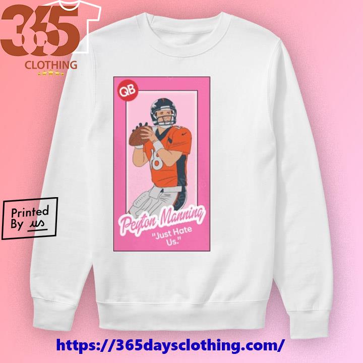 peyton manning long sleeve shirt