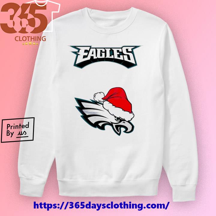 Philadelphia Eagles Classic Logo Crew Sweatshirt - Womens