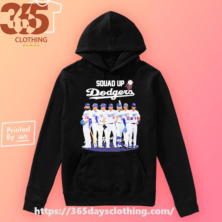 Squad Up Dodgers Signature All Star T-Shirt, hoodie, sweater, long