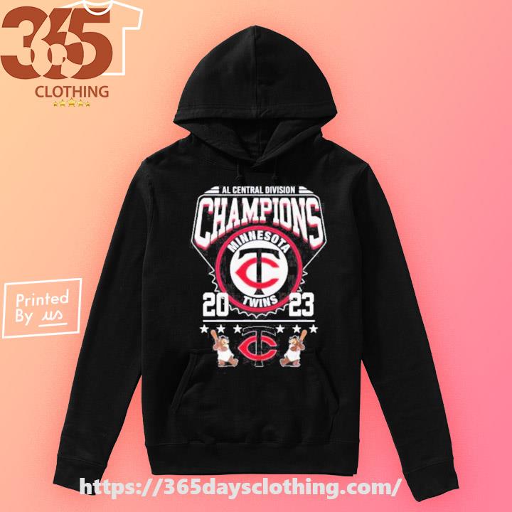 Official aL Central Division Champions 2023 Minnesota Twins Mascot Shirt,  hoodie, sweater, long sleeve and tank top