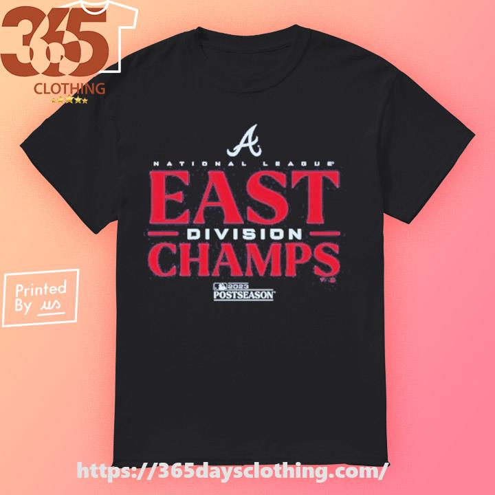 Atlanta Braves 2023 National League East Division Champs shirt, hoodie,  sweater, long sleeve and tank top
