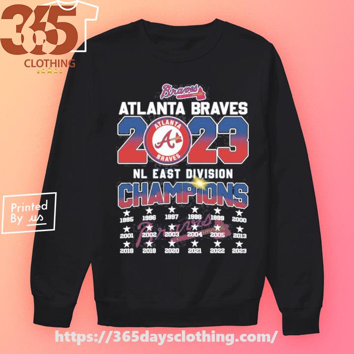 The A Atlanta Braves 2023 NL East Division Champions Shirt, hoodie