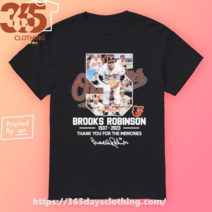 Official 1937 2023 Brooks Robinson Thank You For The Memories Signature T- shirt, hoodie, sweater, long sleeve and tank top