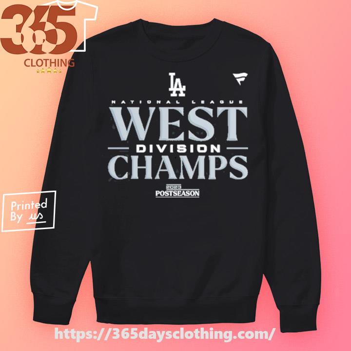 Dodgers 2023 West Division Champions Shirt, hoodie, sweater, long sleeve  and tank top