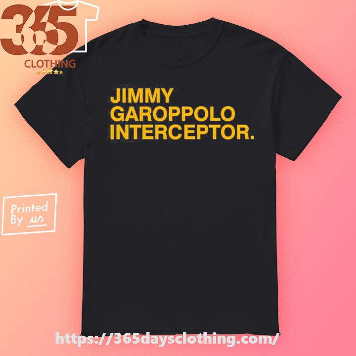 Jimmy Garoppolo Interceptor Shirt