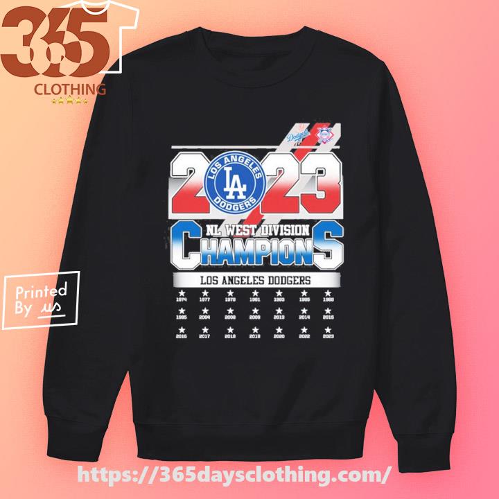 NL West Division Champions Los Angeles Dodgers 2023 Shirt, hoodie, sweater,  long sleeve and tank top