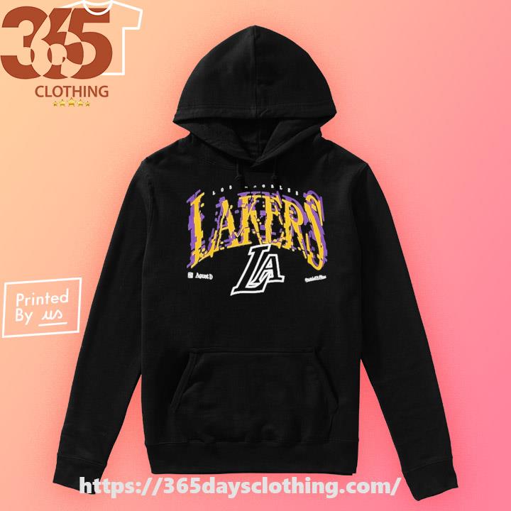 Gildan Los Angeles Lakers Logo Pullover Hoodie Gold XL