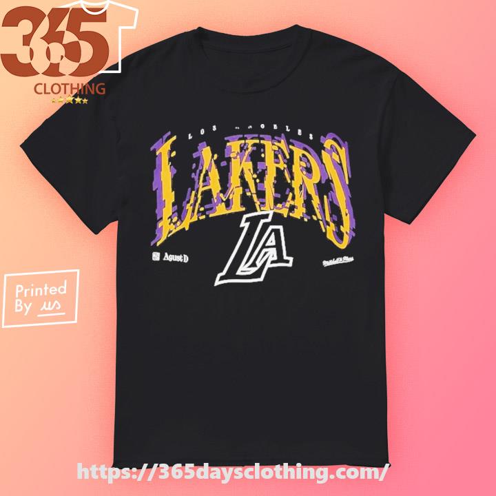 Regular Fit Long Sleeve Los Angeles Lakers Printed Hoodie