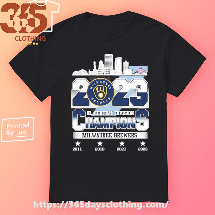 Milwaukee Brewers 2021 Nl Central Division Champions shirt, hoodie,  sweater, long sleeve and tank top