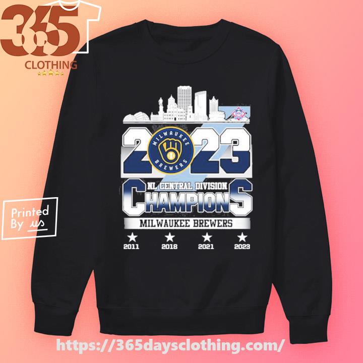 Milwaukee Brewers 2023 NL Central Division Champions Shirt