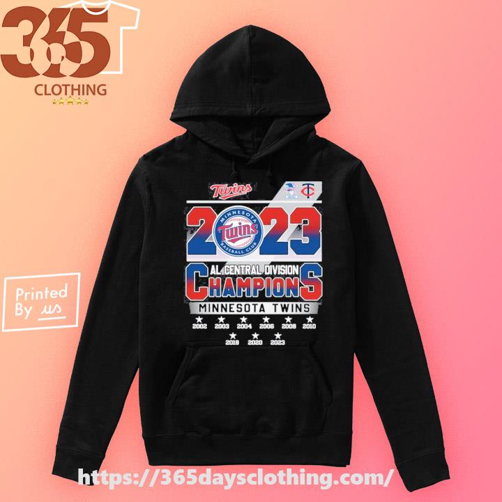 Minnesota Twins Al Central Champions hoodie Shirt - Owl Fashion Shop