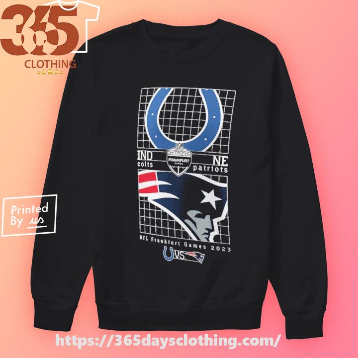 NFL 2023 Germany Frankfurt Games Match Up Indianapolis Colts Vs New England  Patriots Graphic T Shirt, hoodie, sweater, long sleeve and tank top