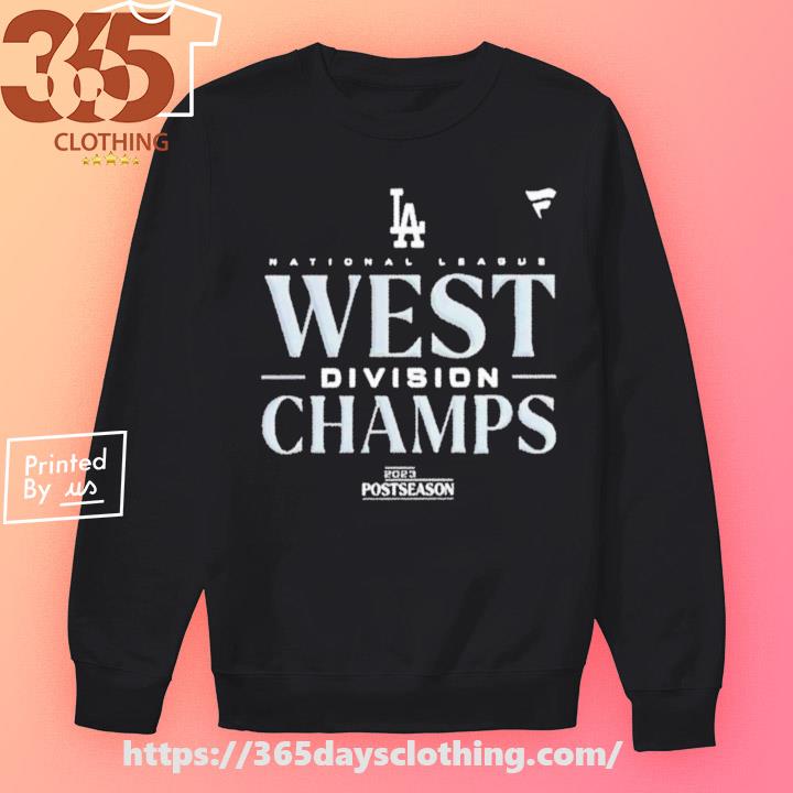 Los Angeles Dodgers west division champs postseason shirt, hoodie, sweater  and long sleeve