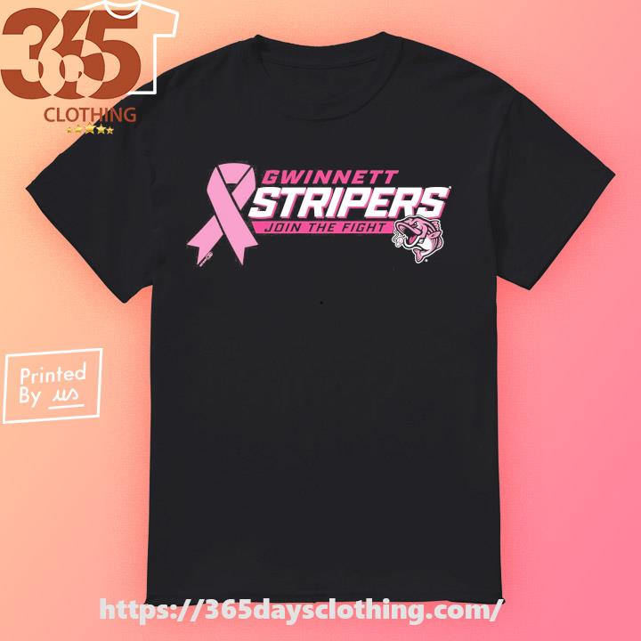 Official Gwinnett Stripers Bimm Ridder Pink in the Park Shirt