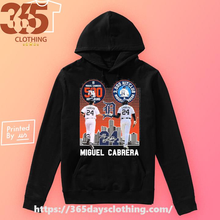 Official miguel Cabrera 24 Signatures Detroit Tigers Shirt, hoodie