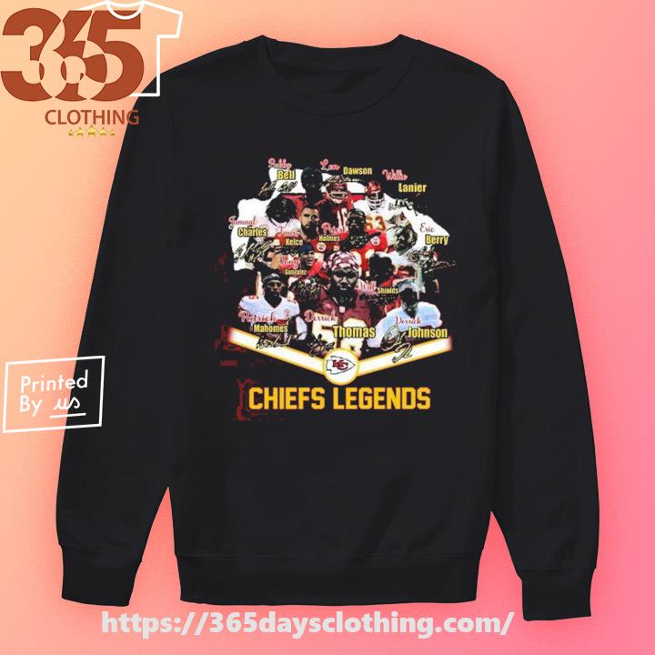 Kansas City Chiefs Legends Unisex T-Shirt, hoodie, sweater, long