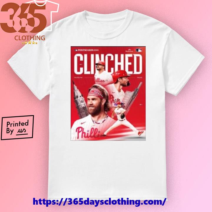 Philadelphia Phillies Postseason Clinched 2023 Take October shirt, hoodie,  sweater, long sleeve and tank top