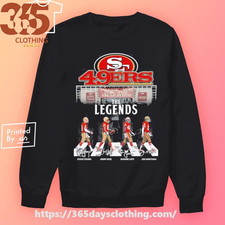 San Francisco 49ers Abbey Road signatures shirt, hoodie