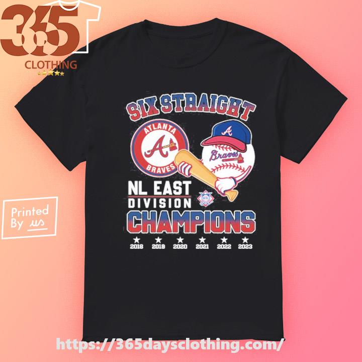 Six Straight Atlanta Braves NL East Division Champions 2018-2023