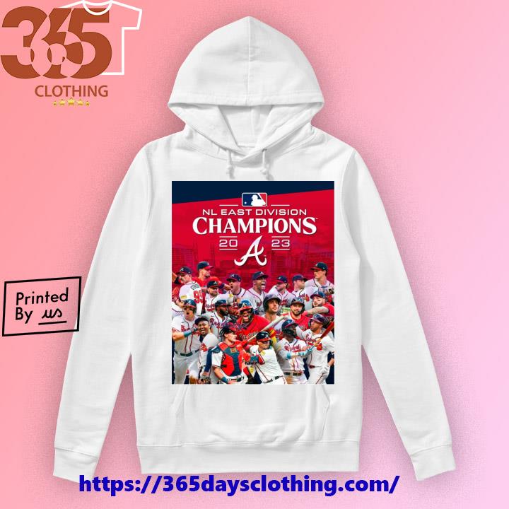 Vintage Atlanta Braves 2023 NL East Champions Shirt, hoodie