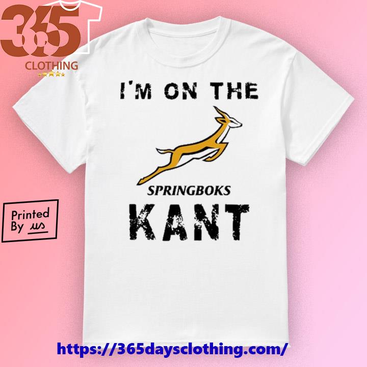 Bongs Mdu I'm On The Springboks Kant shirt