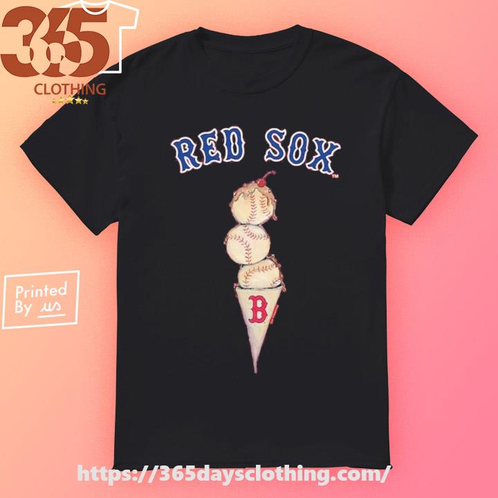 Boston Red Sox Triple Scoop Fringe T-shirt