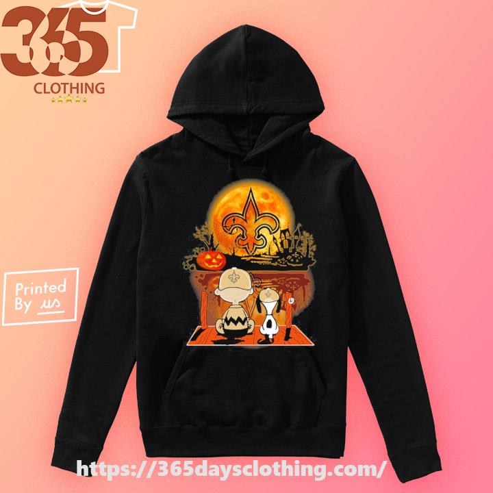 Snoopy And Charlie Brown Or Treat Halloween New Orleans Saints shirt,  hoodie, sweater, long sleeve and tank top