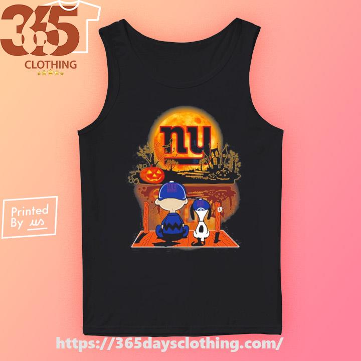 New York Giants Snoopy Halloween Shirt - High-Quality Printed Brand