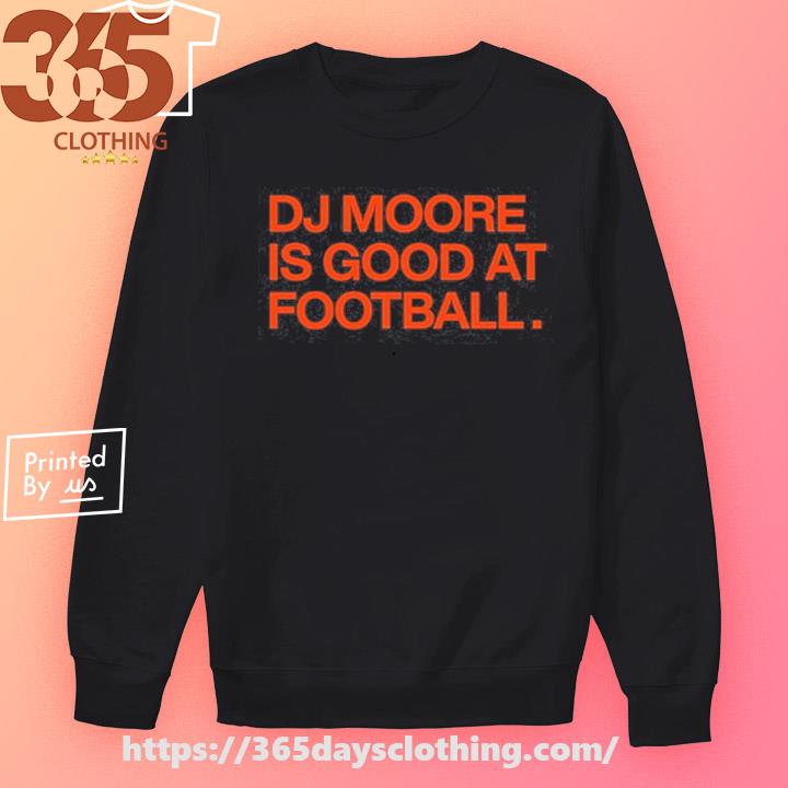 DJ Moore Chicago Bears retro shirt, hoodie, sweater, long sleeve