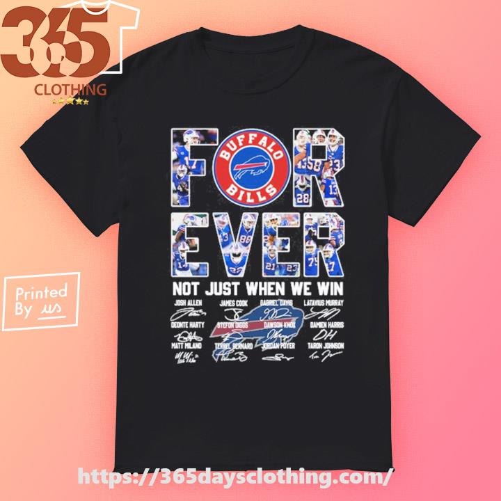 NFL Forever Buffalo Bills Not Just When We WiN Youth Hoodie - Rookbrand