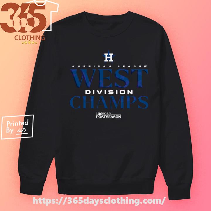 Official Houston Astros 2023 AL West Division Champions Shirt, hoodie,  longsleeve, sweatshirt, v-neck tee
