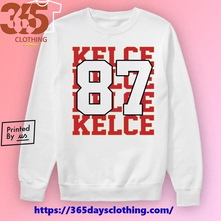 Travis Kelce 87 Dog Jersey Hoodie 