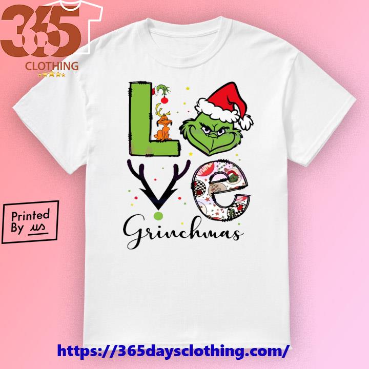 Love Grinchmas Funny Christmas Santa Claus sweater
