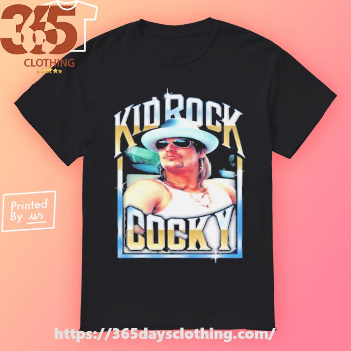 Official Kid Rock Cocky Frame shirt