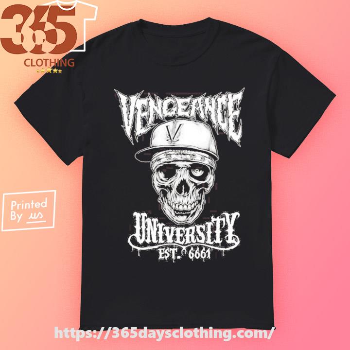 Official Zacky Vengeance University White Zomby Est. 6661 shirt