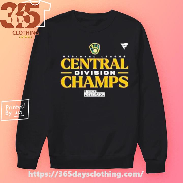 Original Milwaukee Brewers 2023 Nl Central Division Champions Locker Room  shirt, hoodie, sweater, long sleeve and tank top