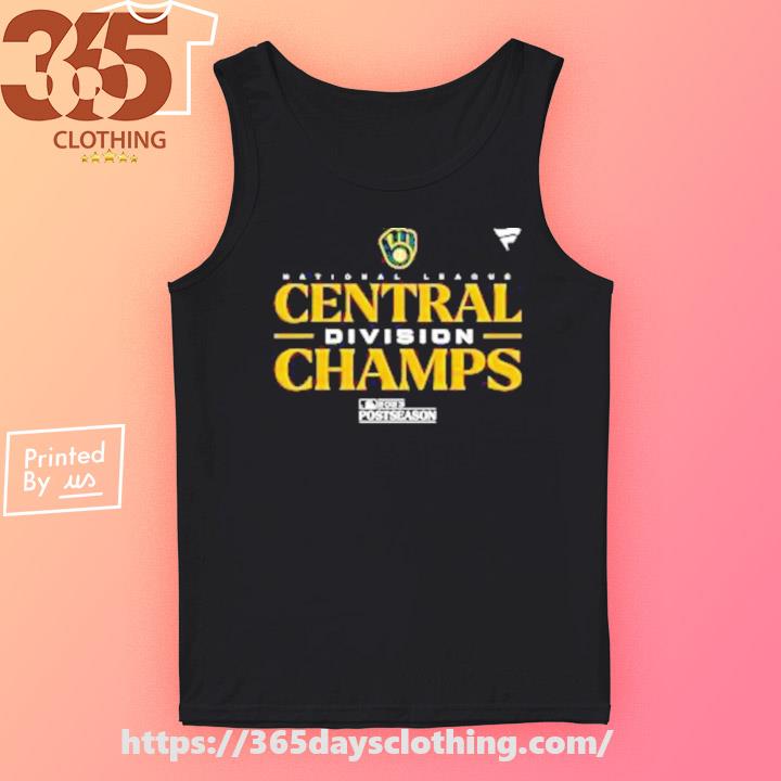 Milwaukee Brewers 2023 Nl Central Division Champions Locker Room T