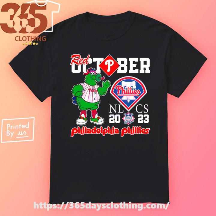 Red October 2023 Nlcs Philadelphia Phillies T-Shirt, hoodie, sweater, long  sleeve and tank top