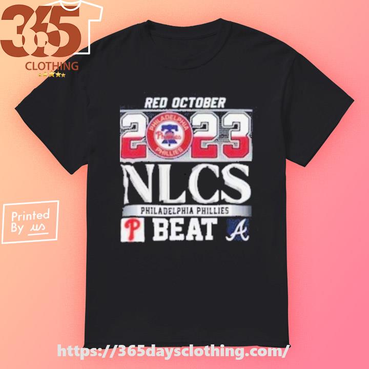 2023 NLCS Philadelphia Phillies Red October T Shirt, hoodie