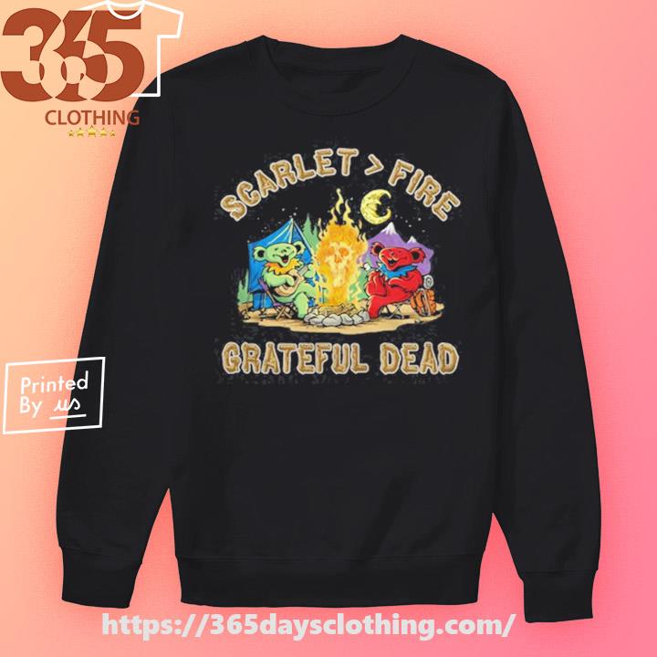 Vintage Grateful Dead Scarlet Fire T-Shirt