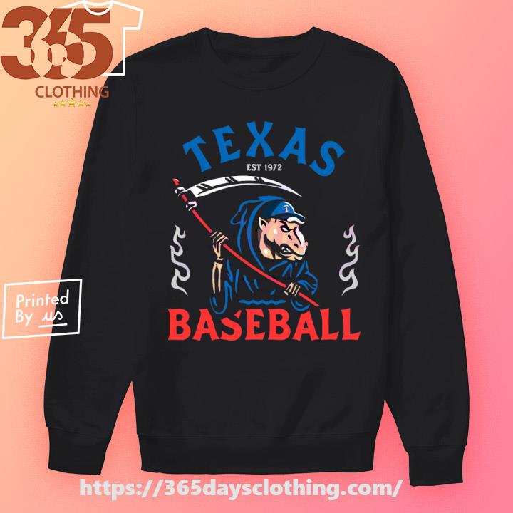 Texas Rangers Reaper Baseball Shirts Mlb Texas Rangers Games T Shirt,  hoodie, sweater, long sleeve and tank top