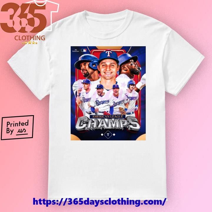 Texas Rangers American League Champs poster shirt