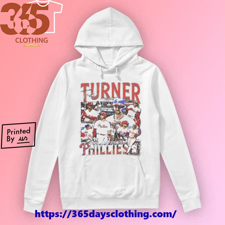 Trea Turner Philadelphia Phillies baseball player action pose signature  outline gift shirt, hoodie, sweater, long sleeve and tank top